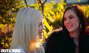 VIXEN bff's Alex grey And Marley Brix Share friends penis